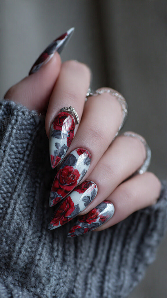 Best Nail Shapes for Small Hands That Make Fingers Look Longer 7 stiletto nails pin style with the 16k