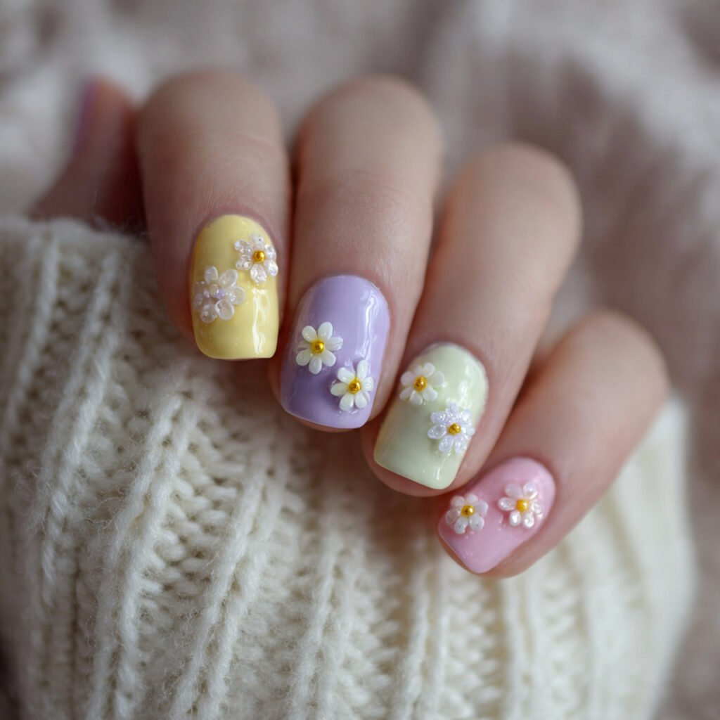 tiny flower designs bring a cute and