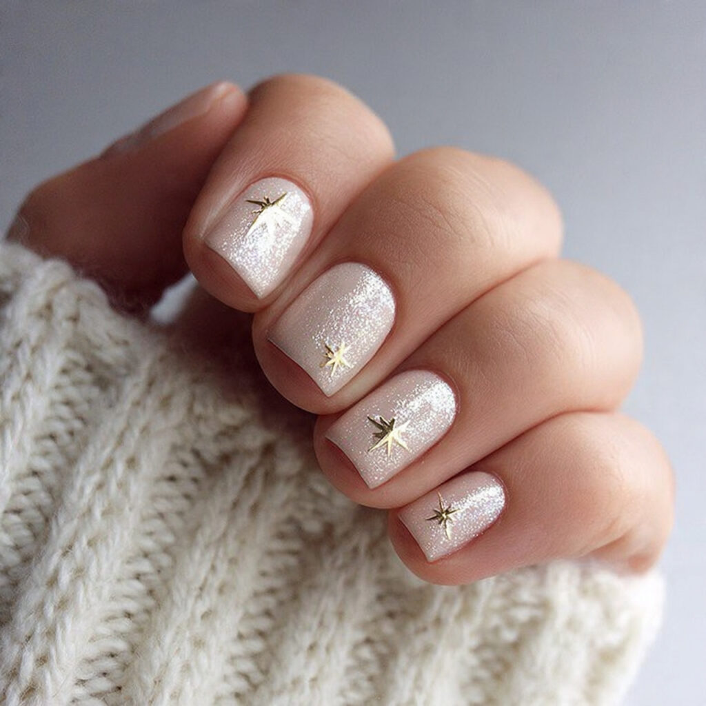 tiny star designs add a magical touch