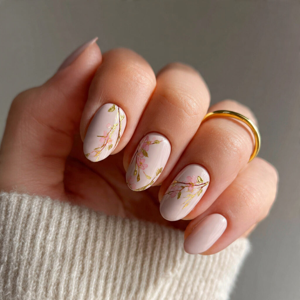 30 clean almond shaped aesthetic nails