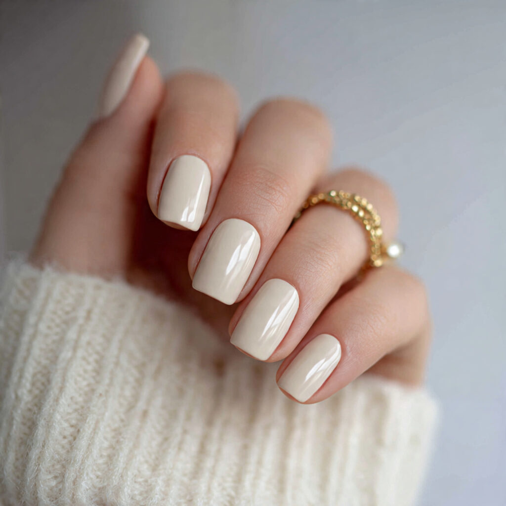 3 light beige nails 2