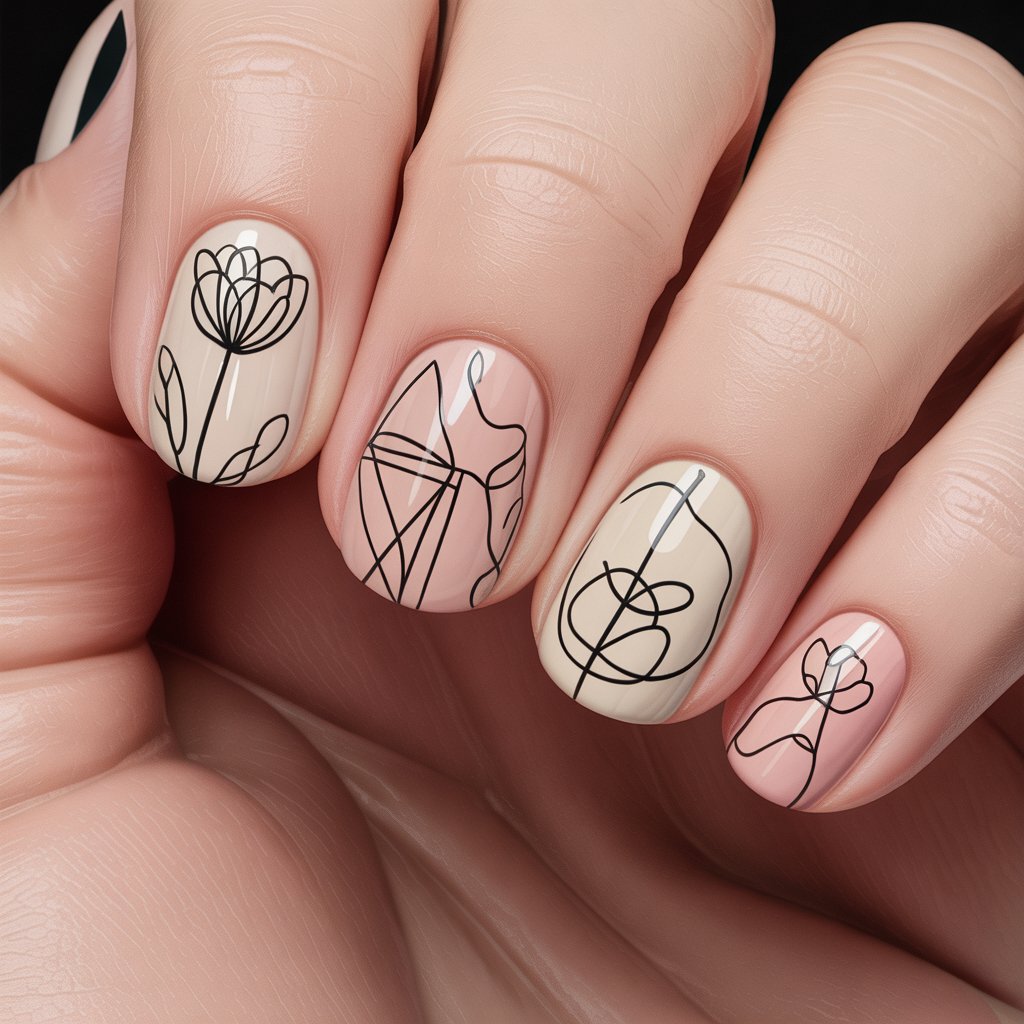 a close up photograph of manicured