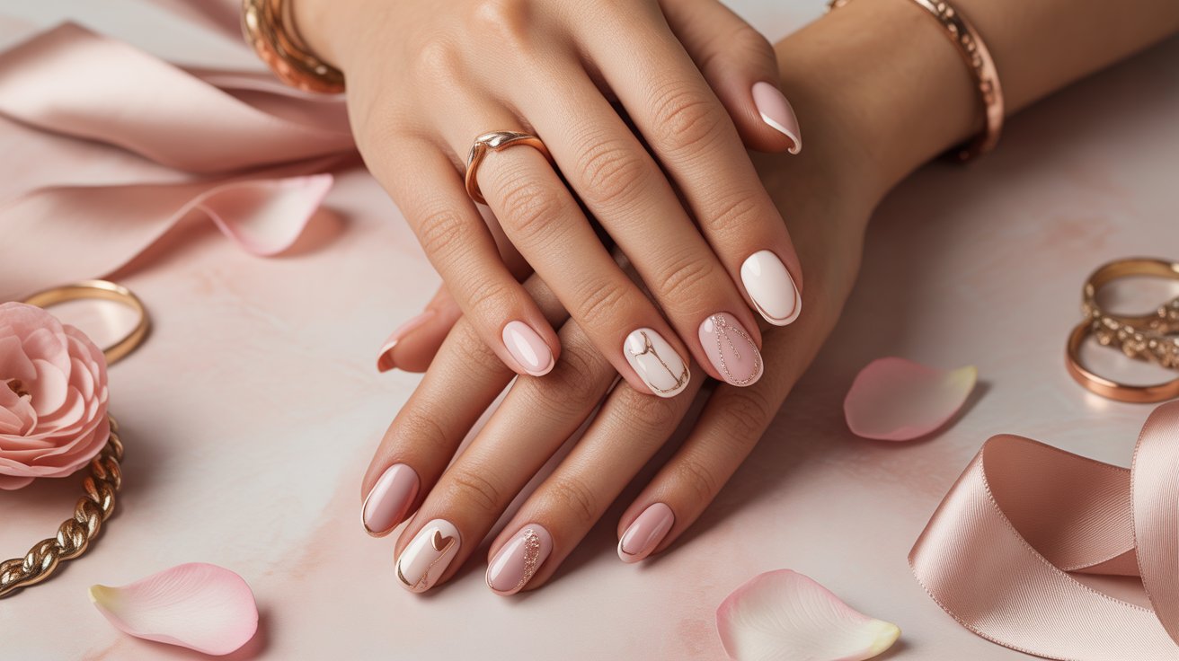 February Nails Elegant