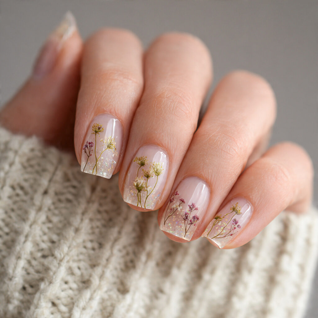 a clear base creates a light and