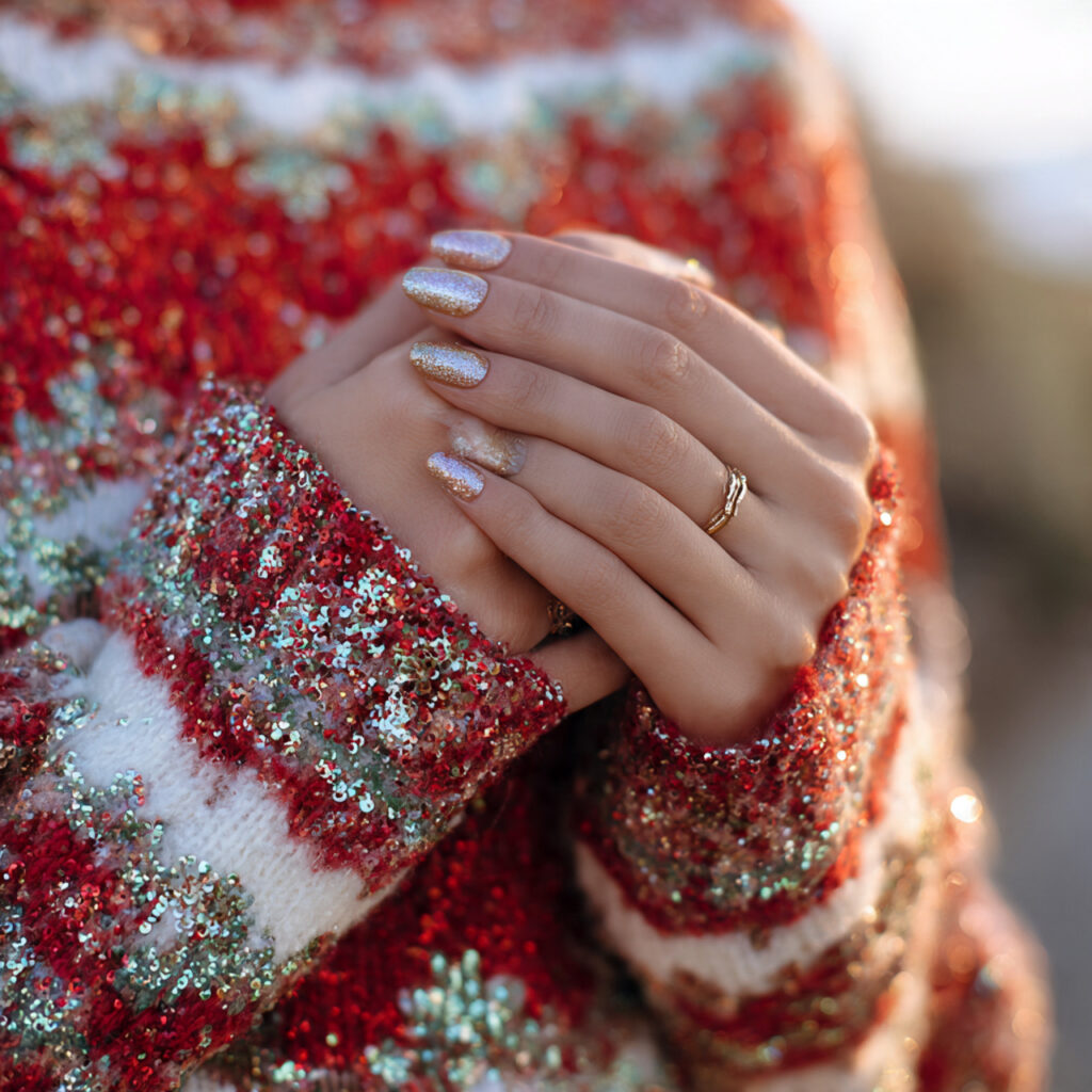 a person wearing a festive yet wearable