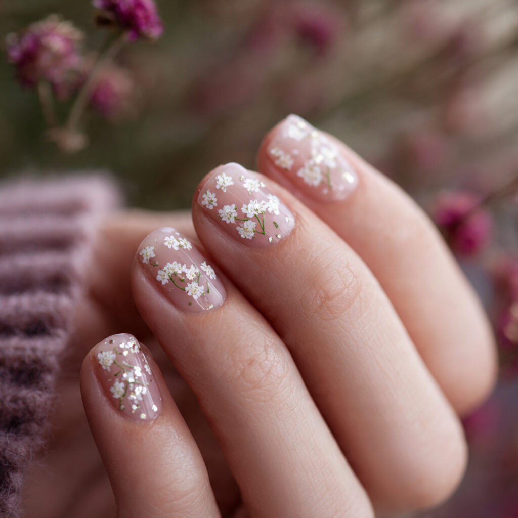 baby s breath designs bring airy romantic charm
