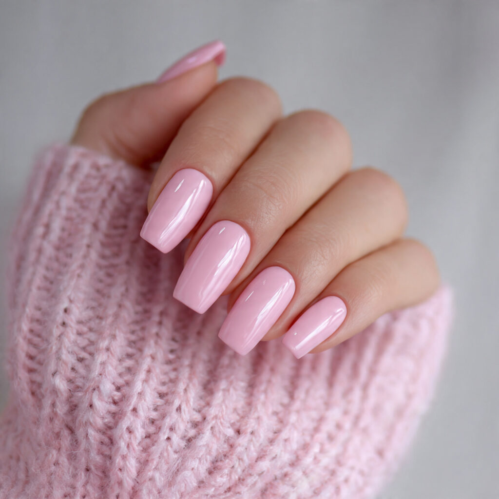 25 February Nails Feminine Ideas That Look Soft and Stylish 6 ballerina pink nails