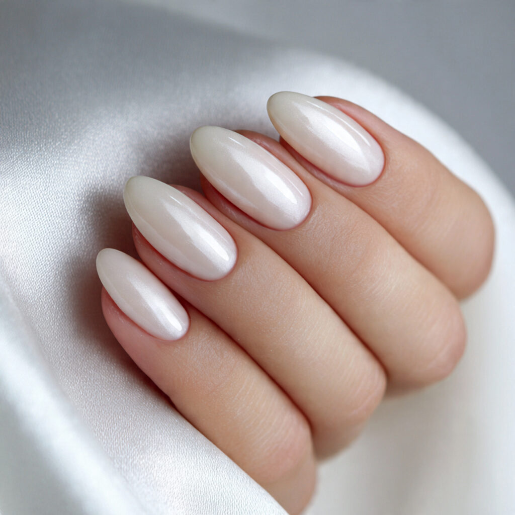 22 Luxury Nail Designs 2026 That Feel Timeless 3 classic pearl finish nails feel luxurious because