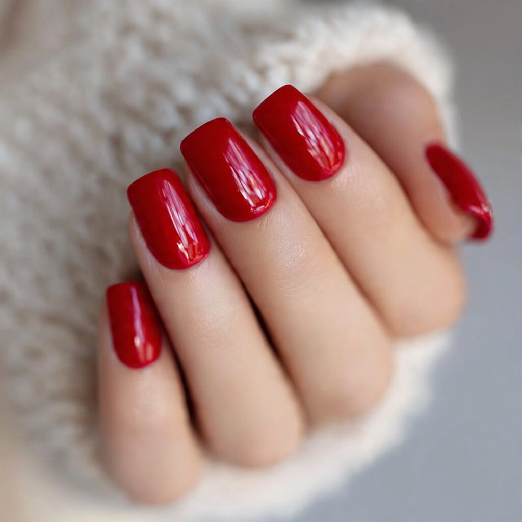 25 Leo Nail Ideas That Are Bold, Glam, and Confident 2 classic red nails are one of the