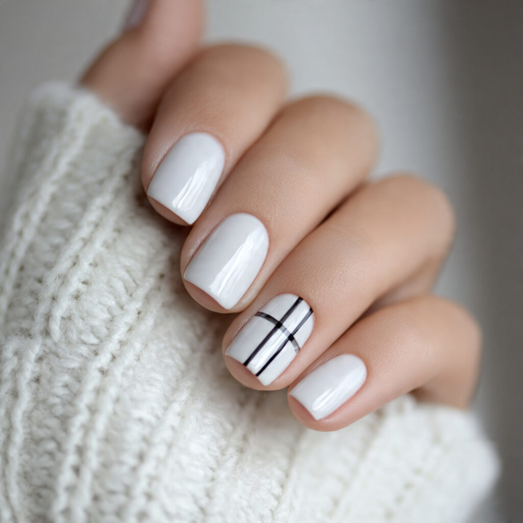 clean accent nail sets feel classy because