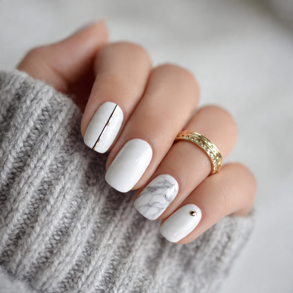 clean accent nail sets feel stylish because