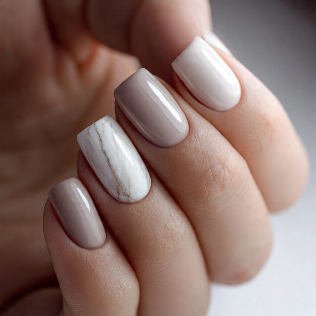 clean accent nail sets look expensive because