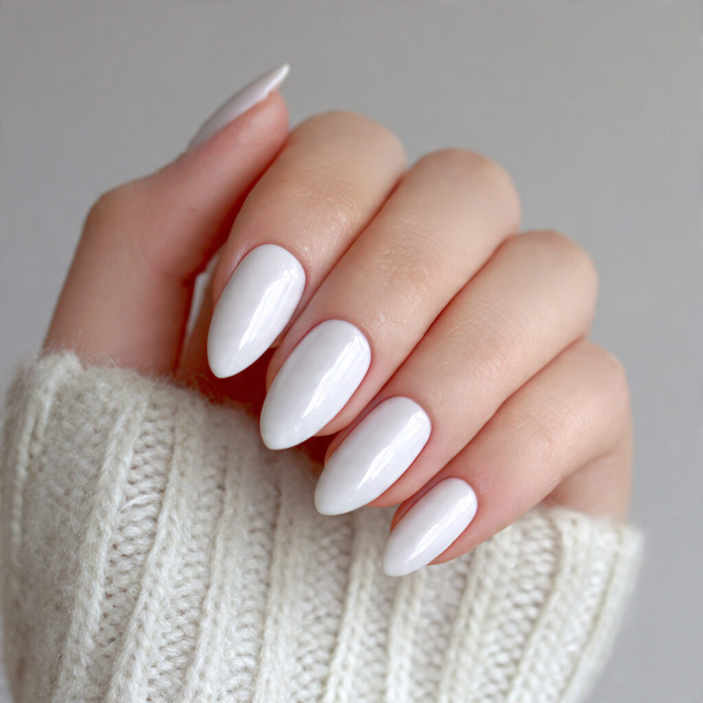clean girl almond nails