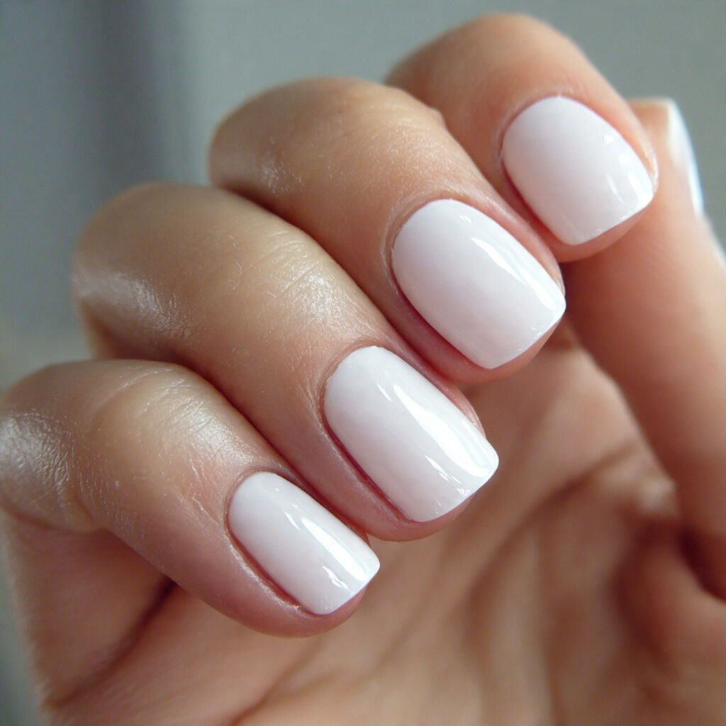 clean gloss short nails