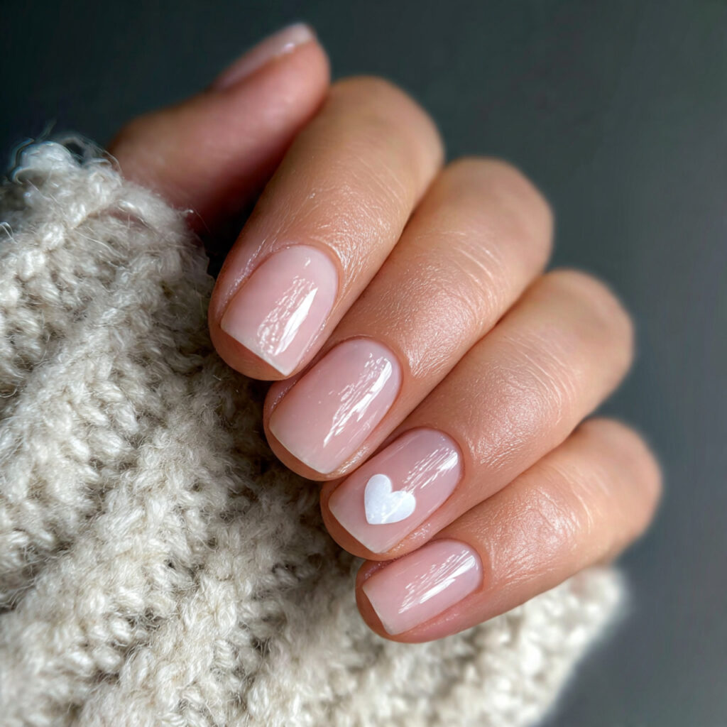 clear gloss with a natural base and