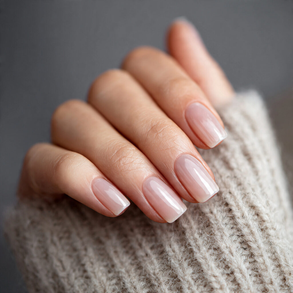 clear protective finish on minimal nails