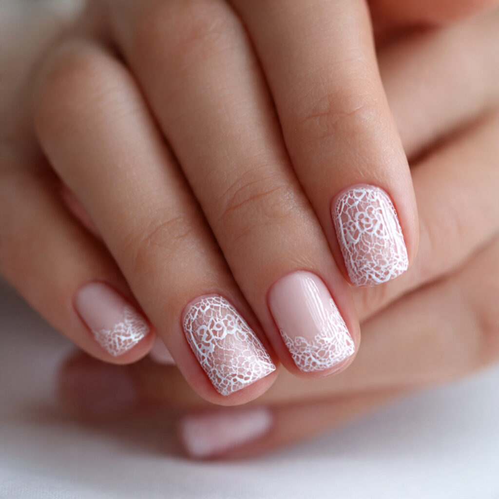 close up photo of short nails with soft