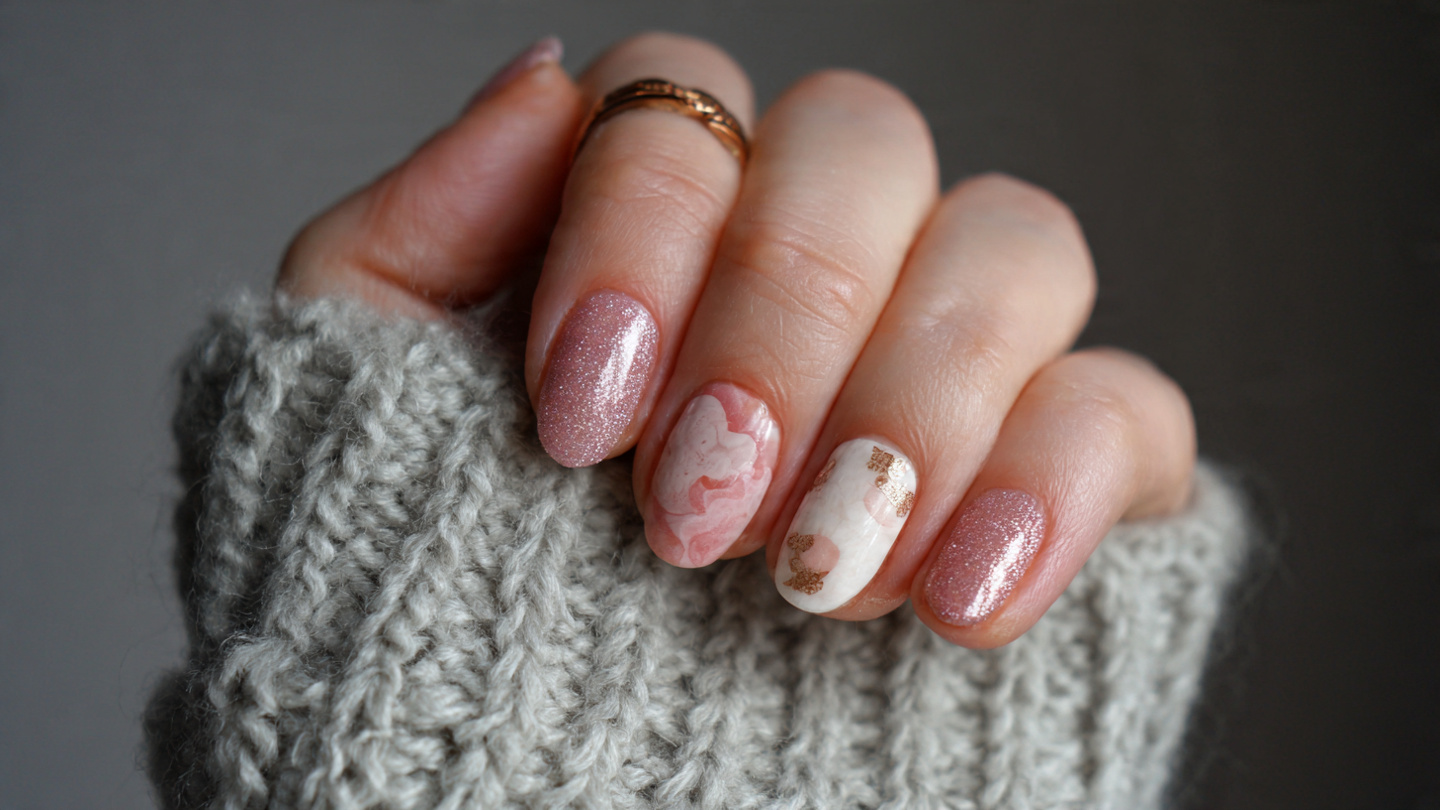 Cozy February Nail