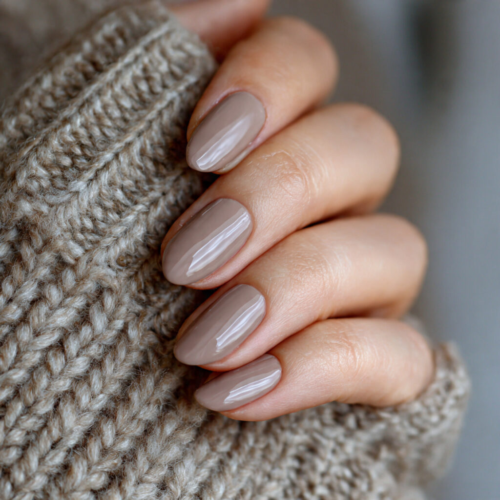 creamy latte winter valentine nails add warmth