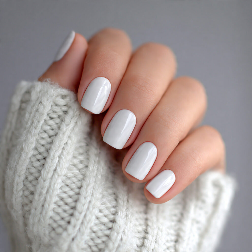 creamy off white nails are softer than pure