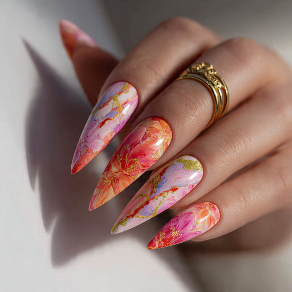 26 February Nail Trends Everyone Is Loving Right Now 11 create exactly this type of the nails 16