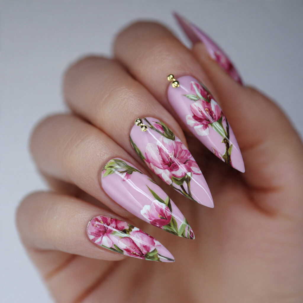 26 February Nail Trends Everyone Is Loving Right Now 21 create exactly this type of the nails 23