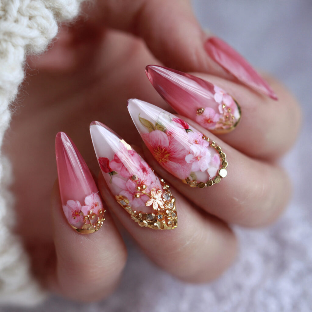 create exactly this type of the nails 32