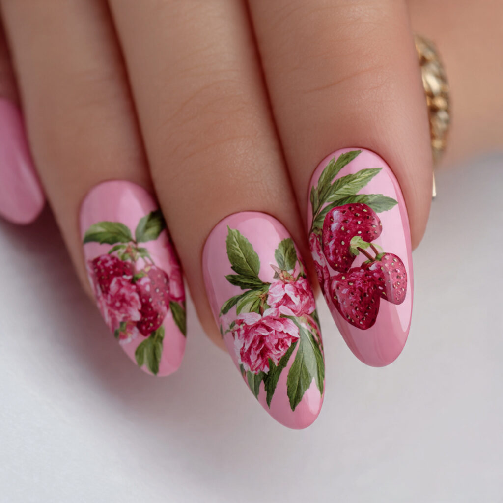 create exactly this type of the nails 34