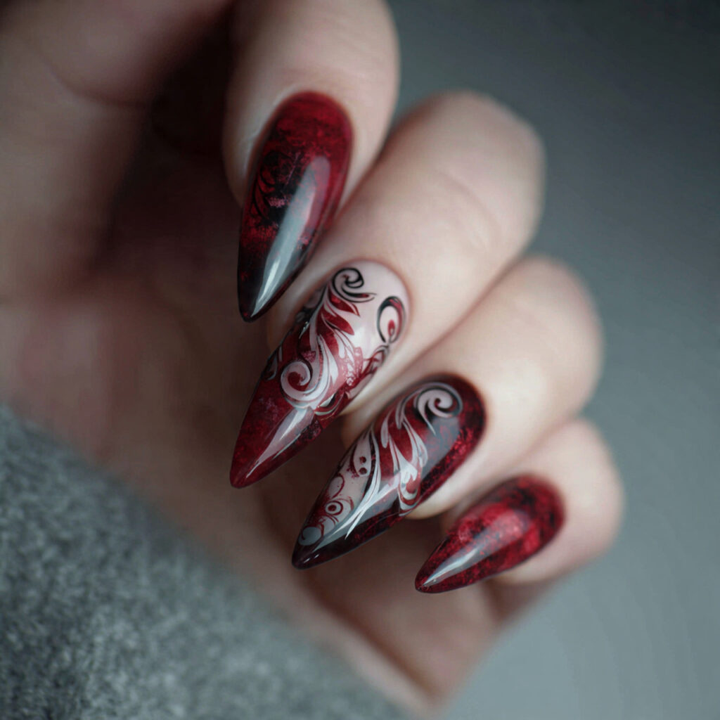 create exactly this type of the nails 38