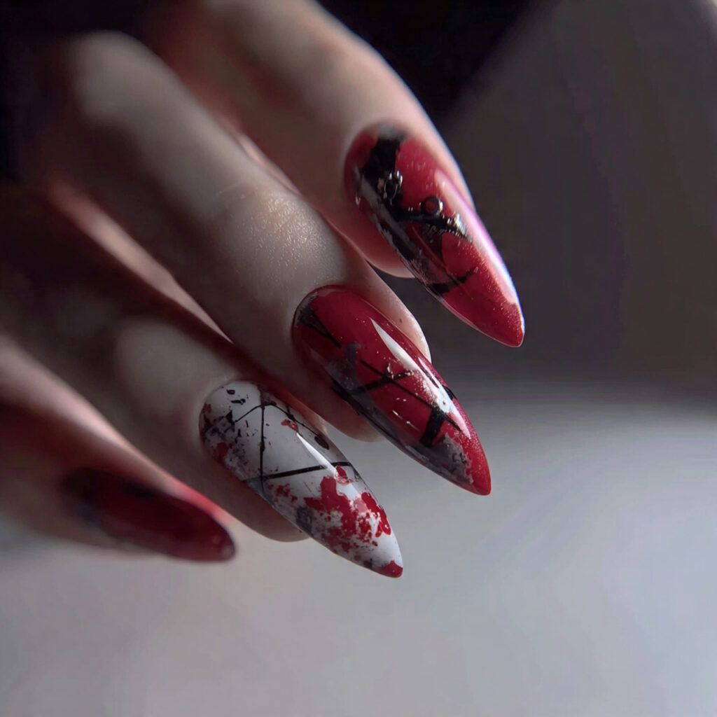 create exactly this type of the nails 42