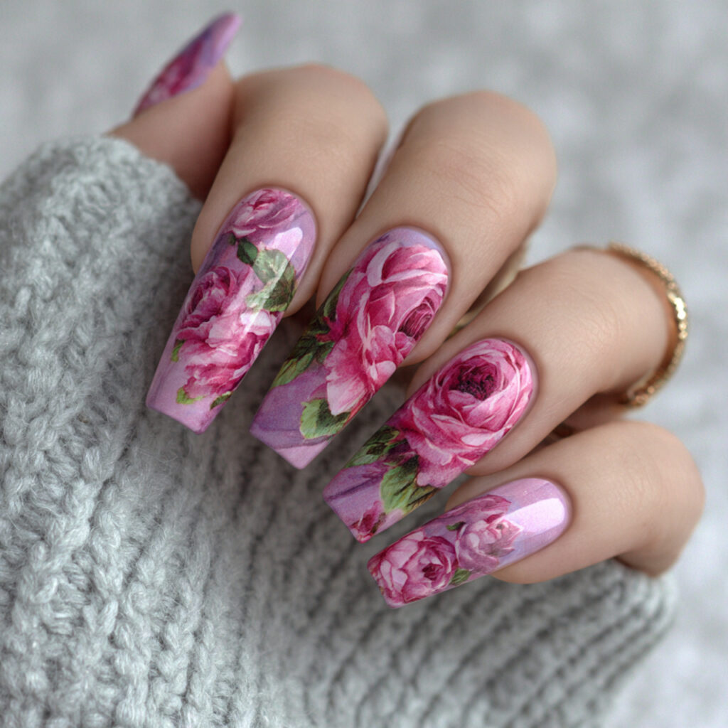 create exactly this type of the nails 44