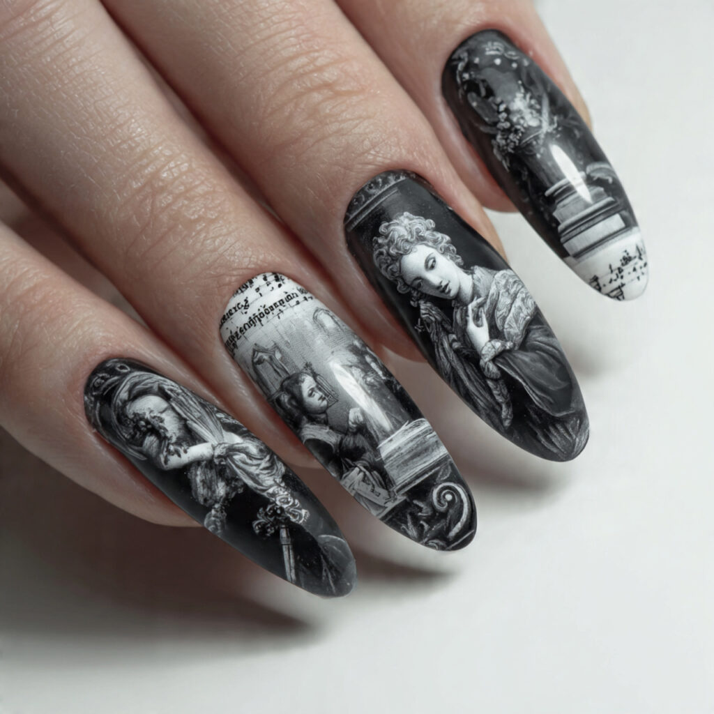 create exactly this type of the nails 50