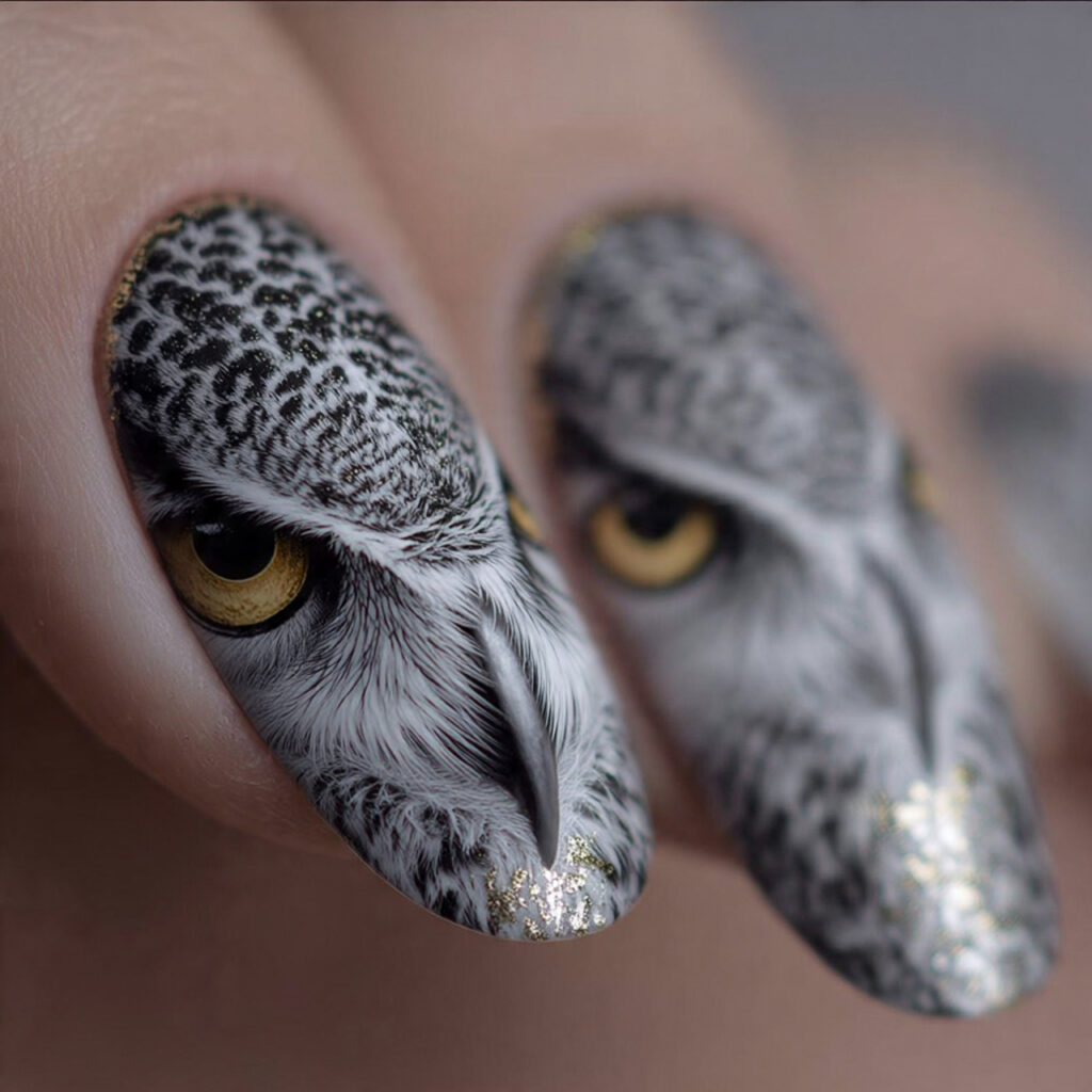 create exactly this type of the nails 51