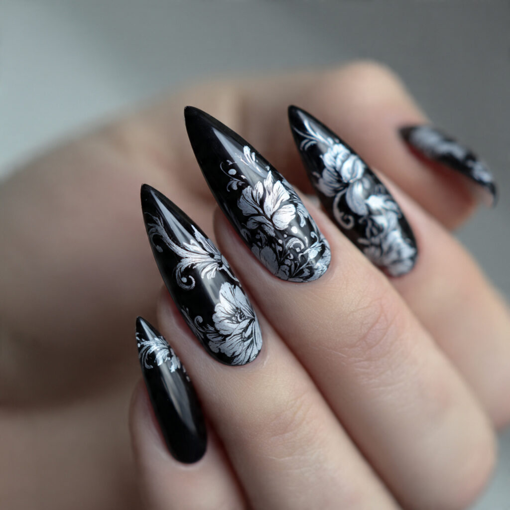 create exactly this type of the nails 54