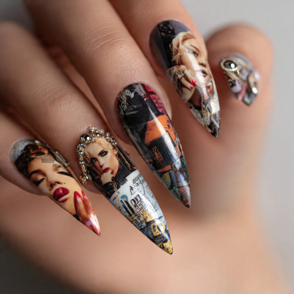 create exactly this type of the nails 60