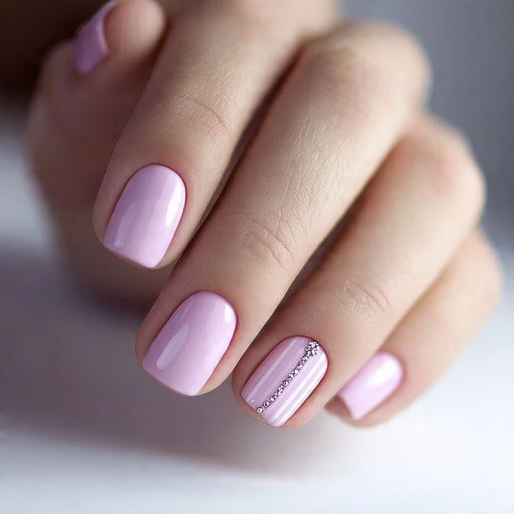 cute minimal accent nail designs focus on