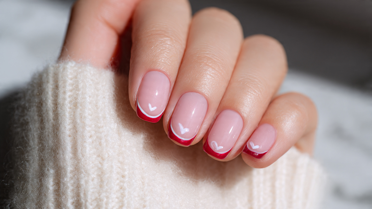 Elegant Valentine Nail