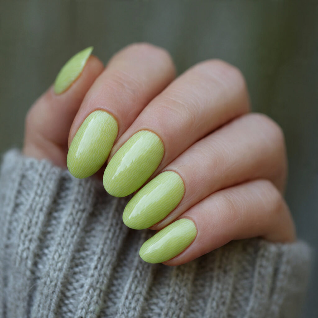 honeydew melon nails