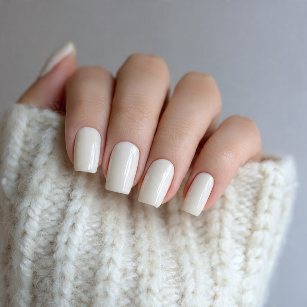 ivory winter nails feel timeless they remain