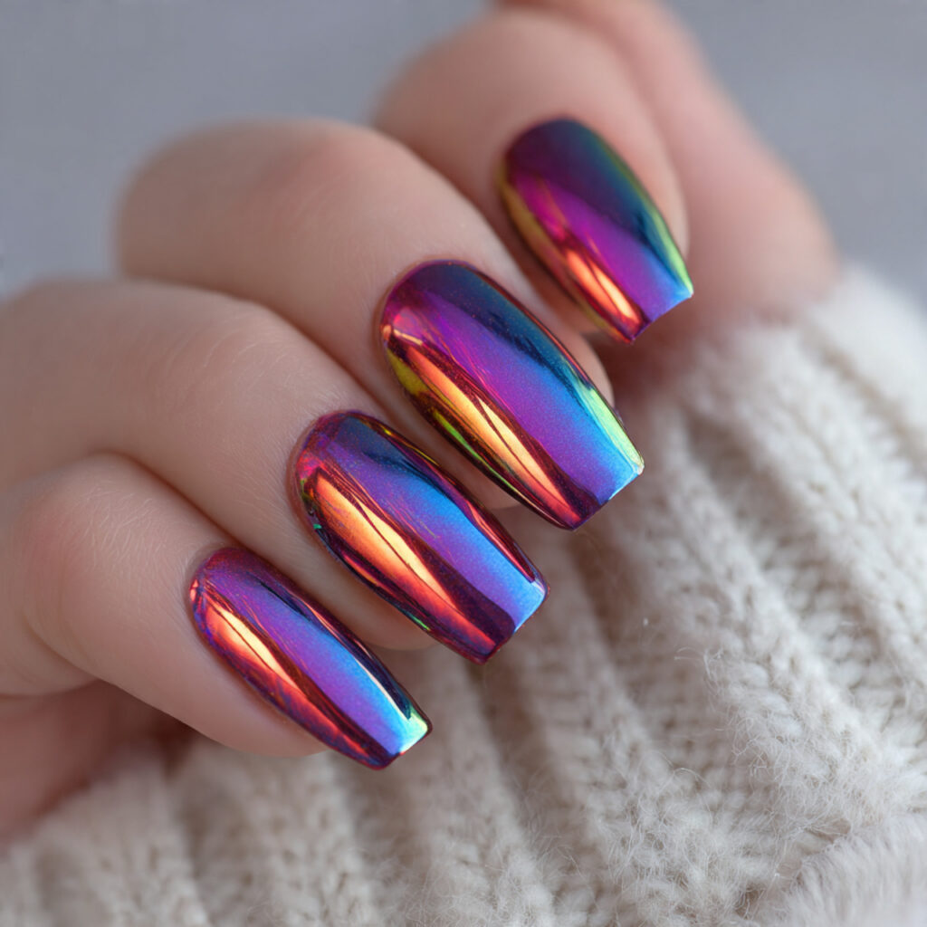 22 Luxury Nail Designs 2026 That Feel Timeless 21 light reflective luxury nails