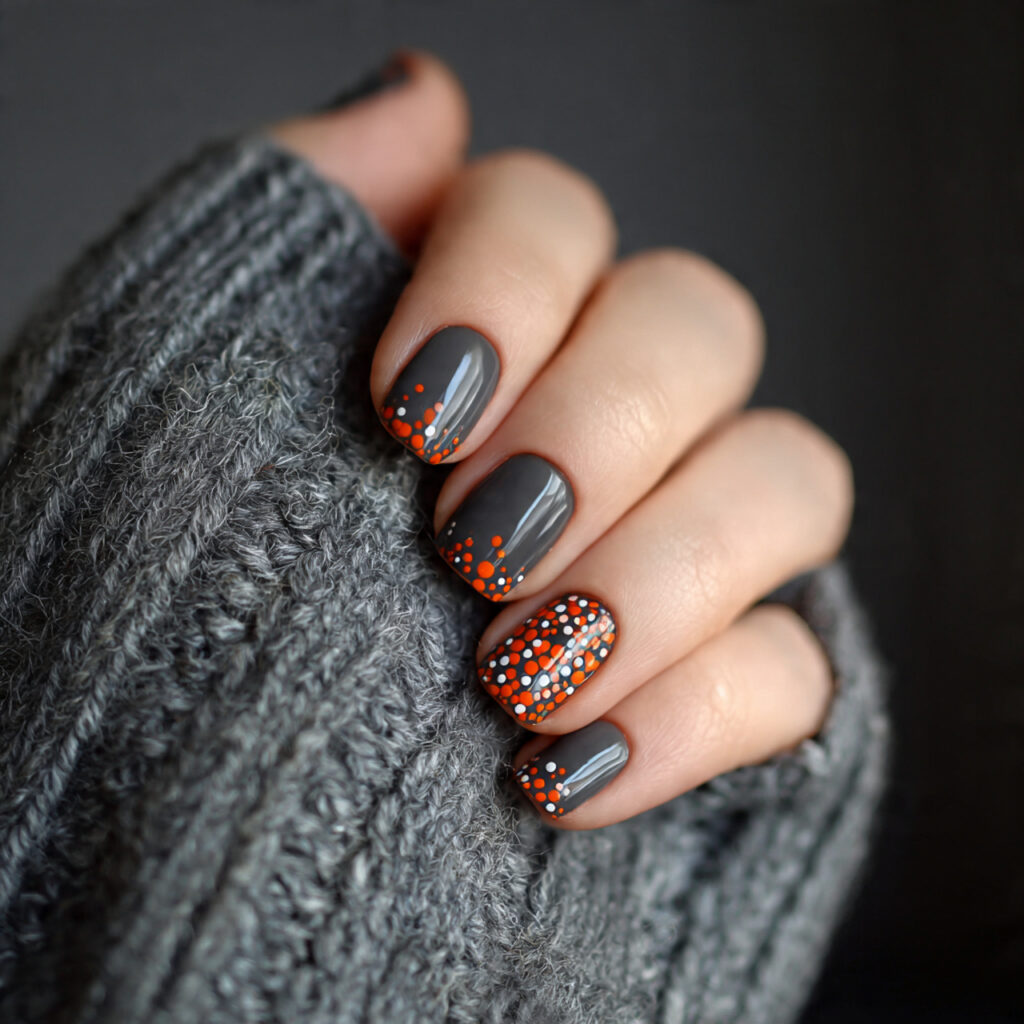 minimal dot detail nails 1