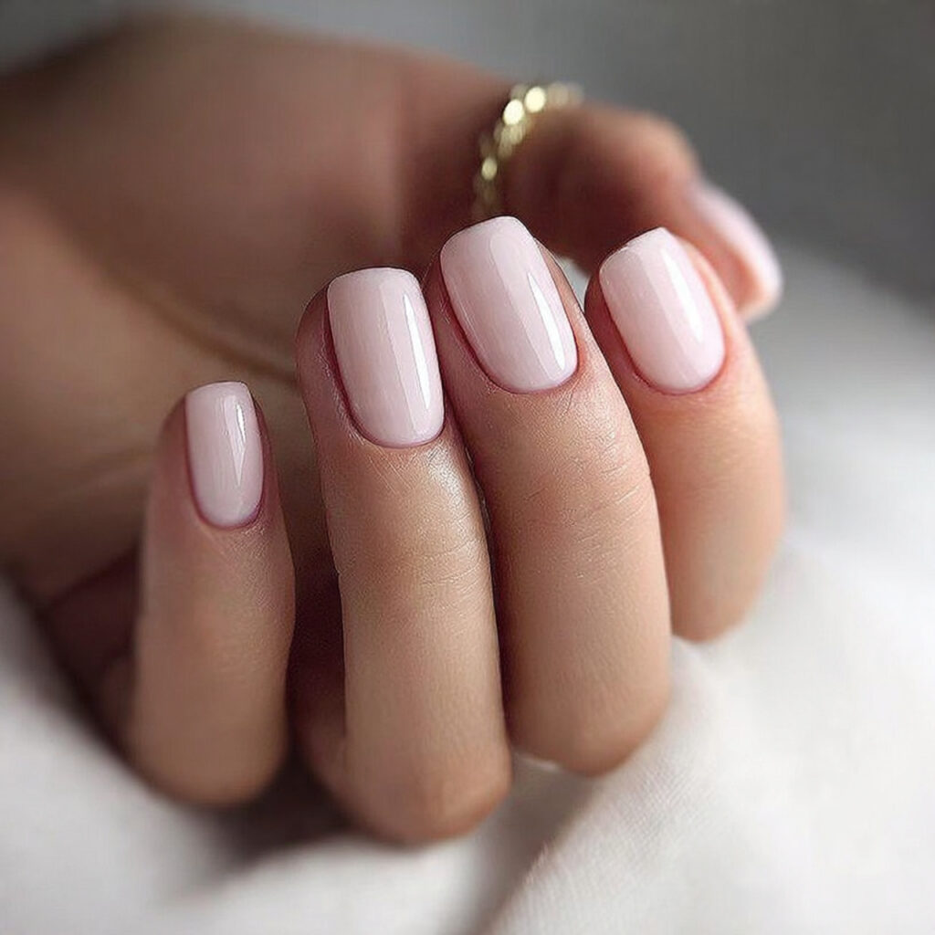 minimal satin finishes complete spring nail ideas