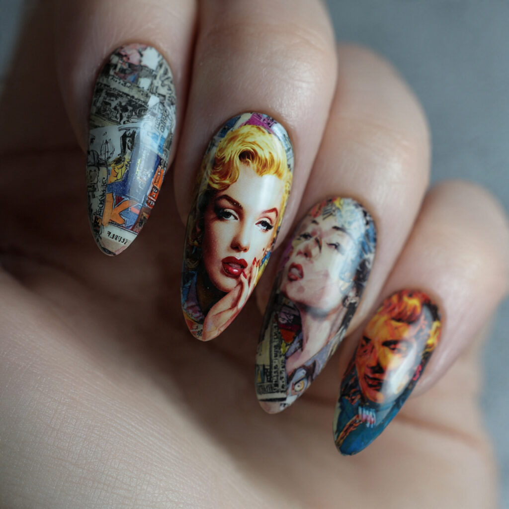 nails pin style with the 16k ultra 6