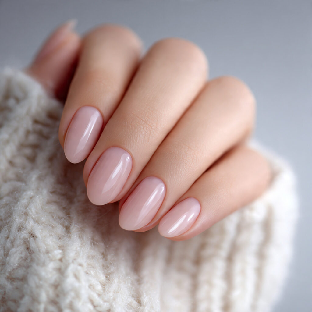 28 Natural Nail Trends 2026 Perfect for Everyday Wear 28 natural nails with a gentle curve shape