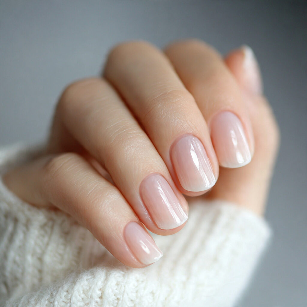 28 Natural Nail Trends 2026 Perfect for Everyday Wear 6 natural nails with a sheer finish are