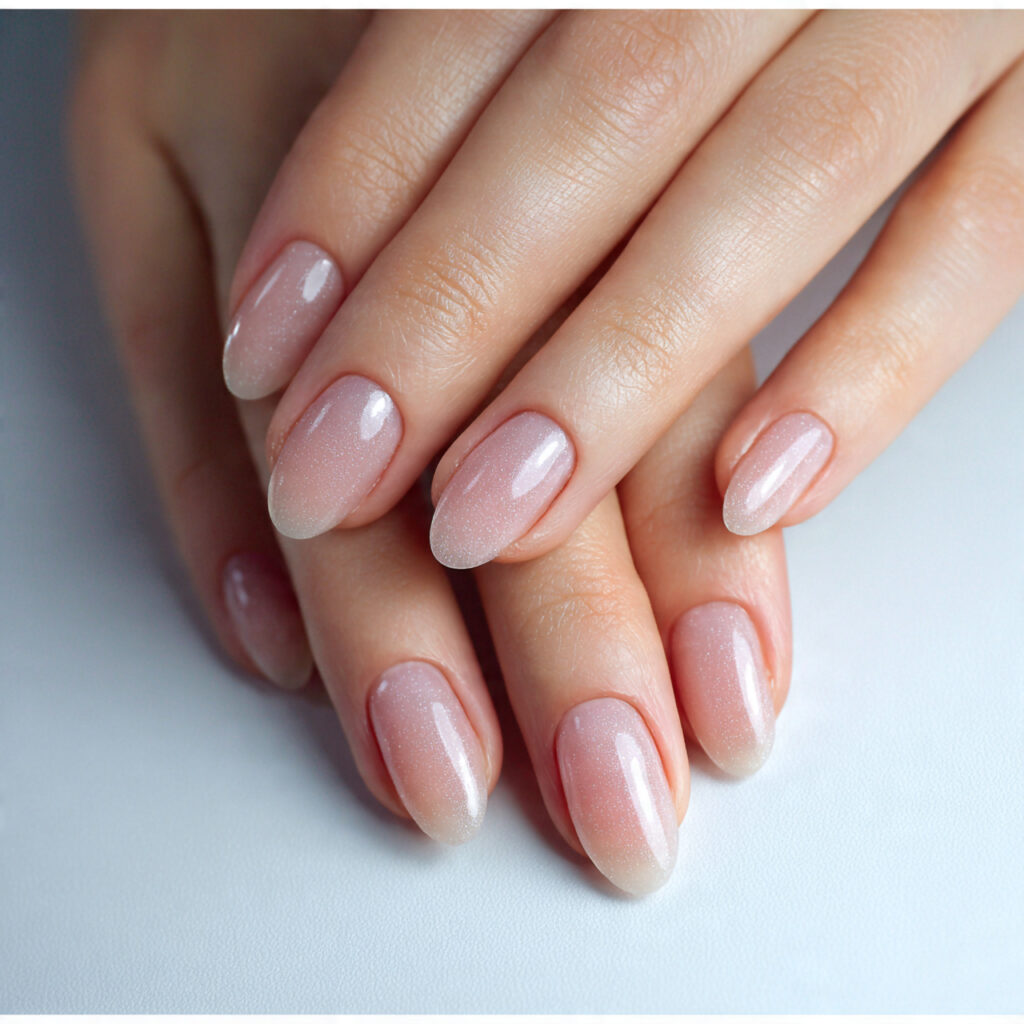 28 Natural Nail Trends 2026 Perfect for Everyday Wear 4 natural nails with subtle shine