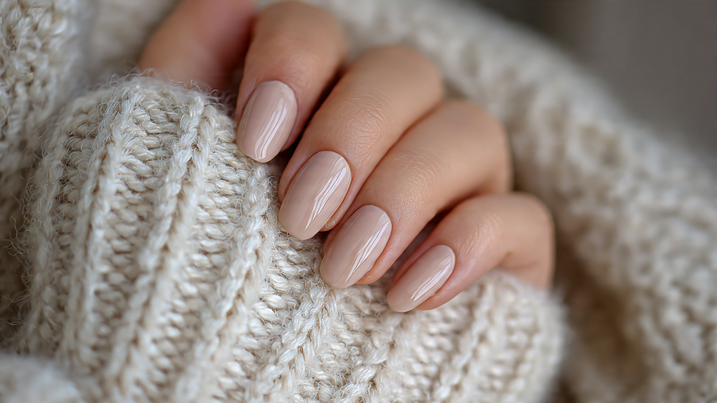 Winter Valentine Nails