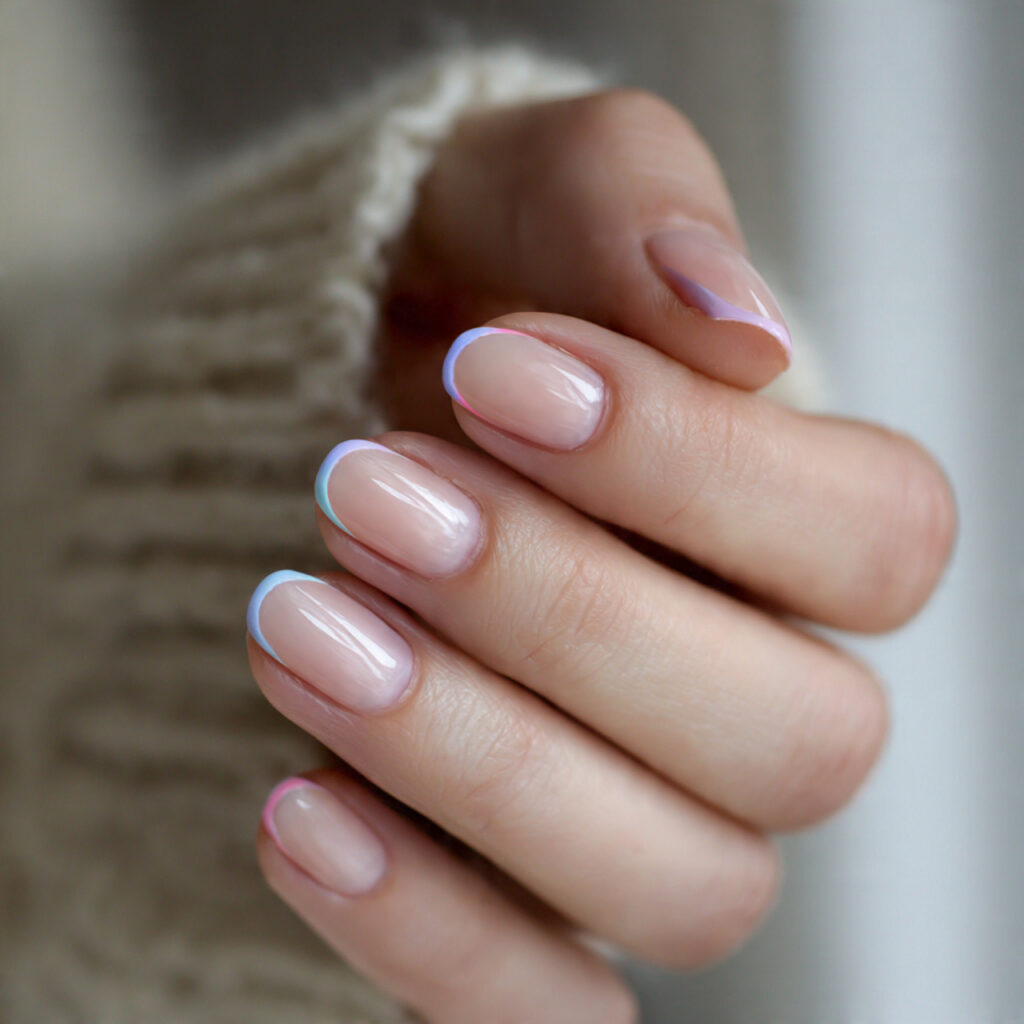 28 Pastel Valentine Nails Perfect for Soft Romantic Styles 10 pastel french tip nails add a soft