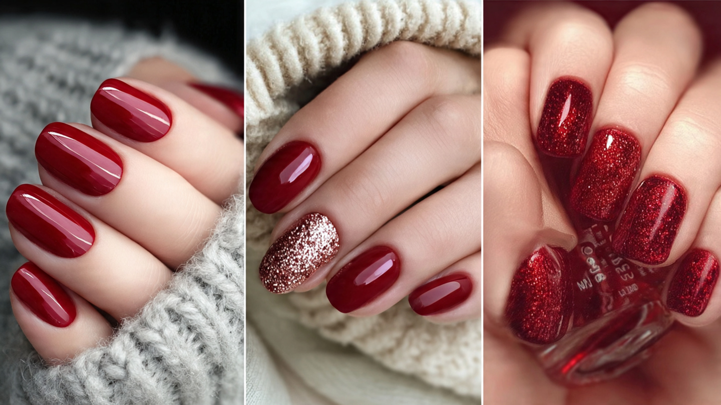 26 Red Nail Ideas That Look Classy, Bold, and Eye-Catching 5 Red Nail Ideas