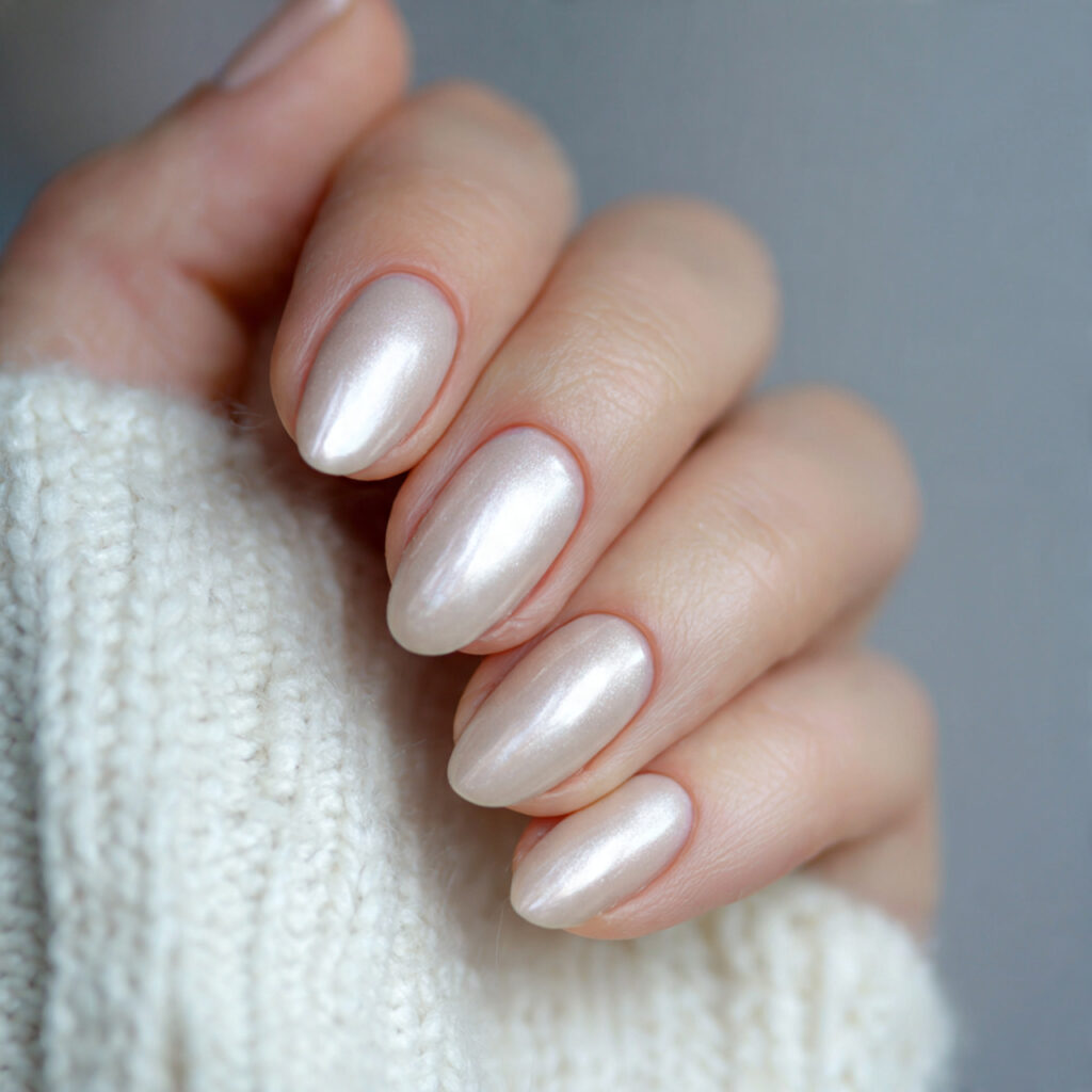 satin finish clean nails